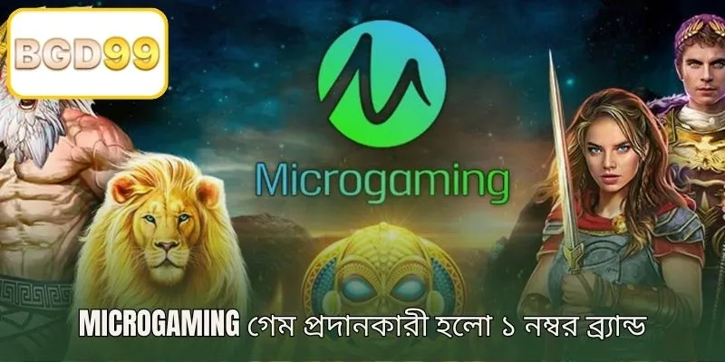 Microgaming (মাইক্রোগেমিং) গেম প্রোভাইডার এক নম্বর ব্র্যান্ড