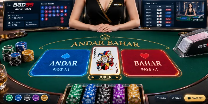 BGD99 dealing sequence detailing the precise step-by-step card distribution mechanics and live dealer gameplay phases